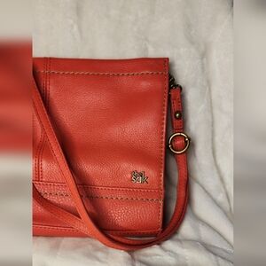 NWOT The Sak Salmon Leather Crossbody